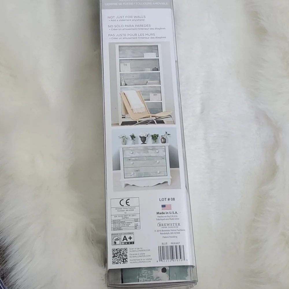 New Wall Pops peel stick Wall Paper Beachwood